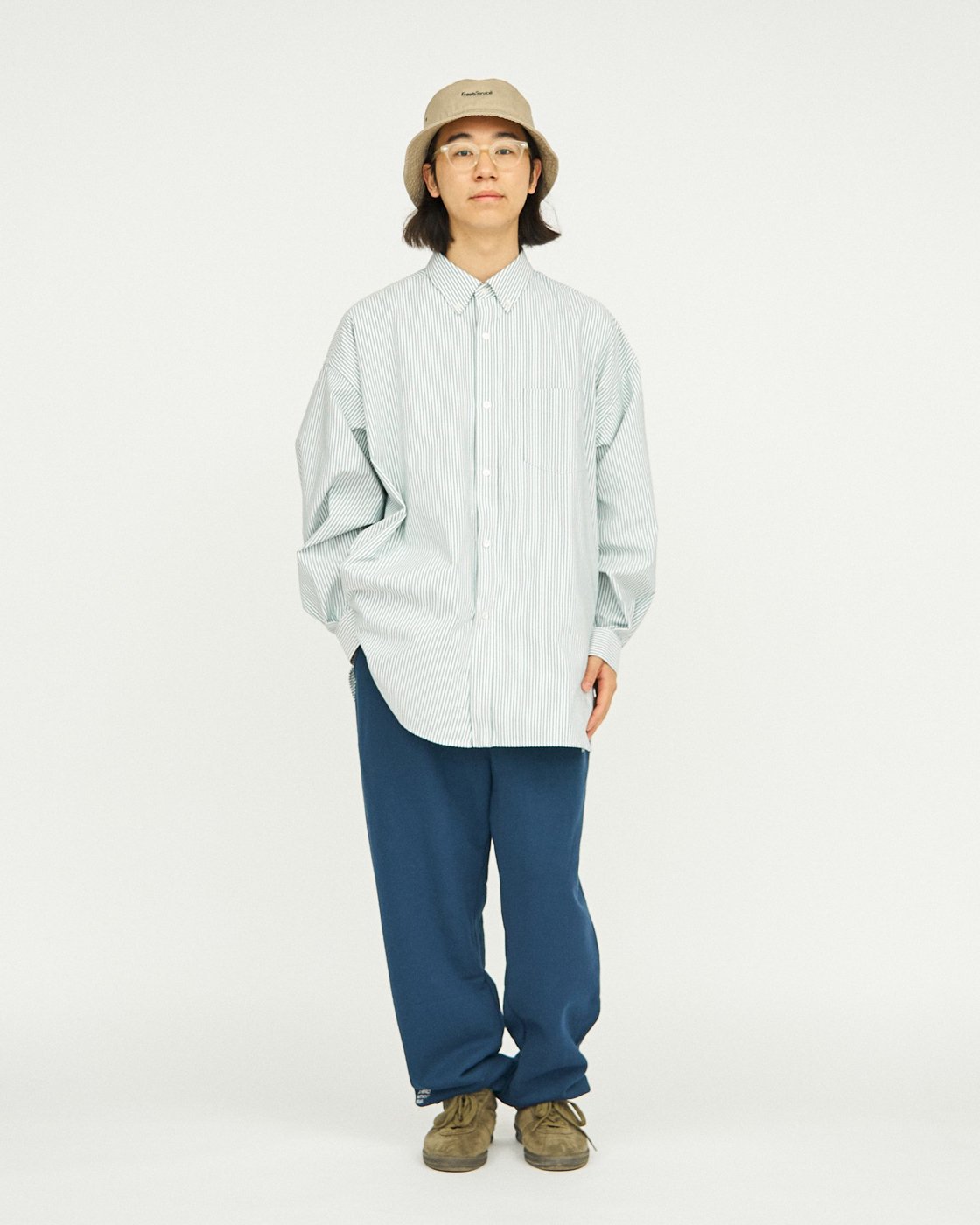 FreshService * DRY OXFORD CORPORATE L/S B.D. SHIRT(4Ÿ)