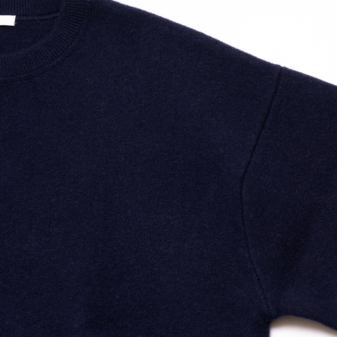 BODHI * HEAVYWEIGHT CASHMERE  CREW * Deep Navy