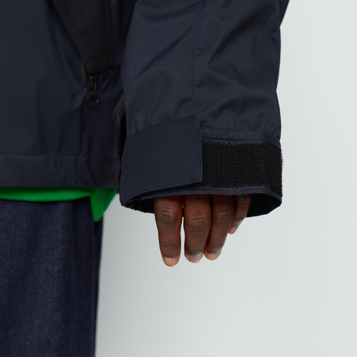 UNTRACE * _108 3 LAYER EXPENDER BLOUSON * D.Navy/Black