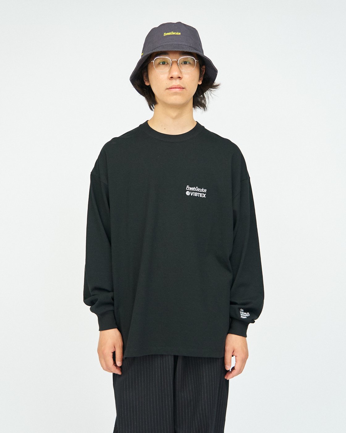 FreshService * VIBTEX for FreshService L/S CREW NECK TEE(5Ÿ)