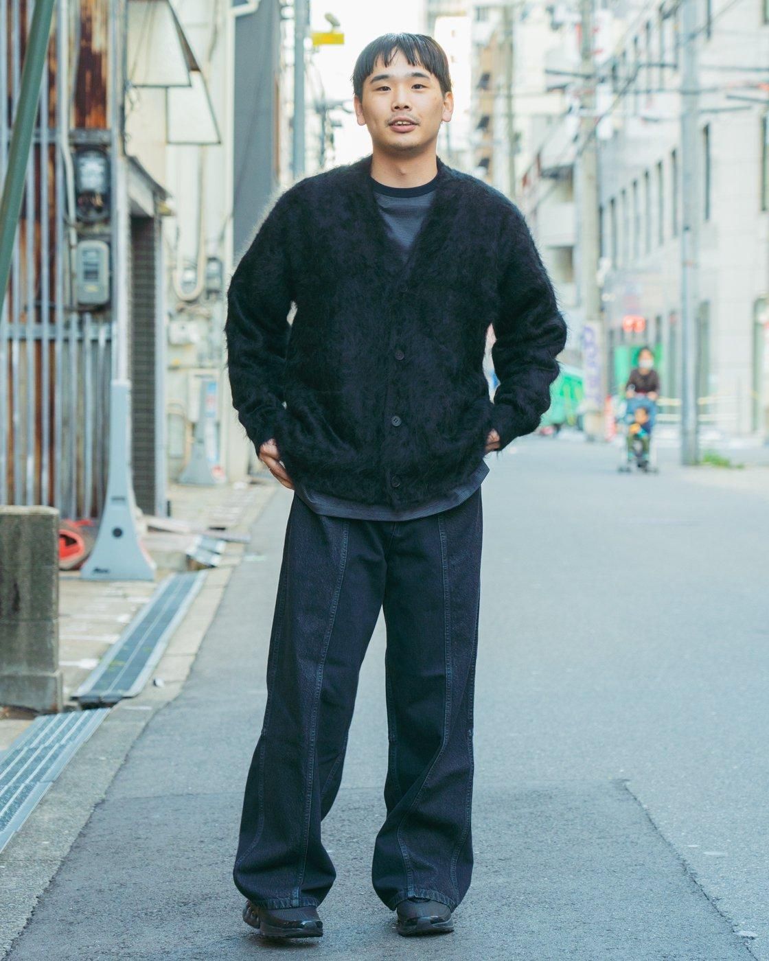 BODHI * BD24AW-MH001 MOHAIR CARDIGAN CASHMERE(3色展開) | public