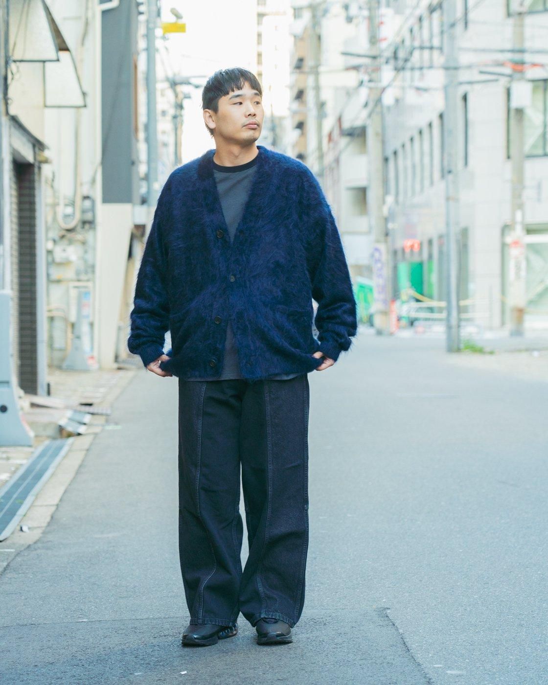 BODHI * BD24AW-MH001 MOHAIR CARDIGAN CASHMERE(3色展開) | public