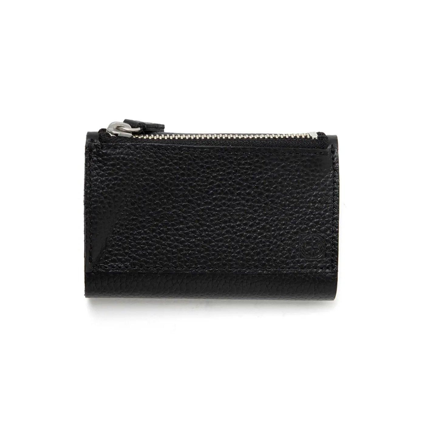 hobo * HB-W4503 COMPACT WALLET SHRINK COW LEATHER * Black