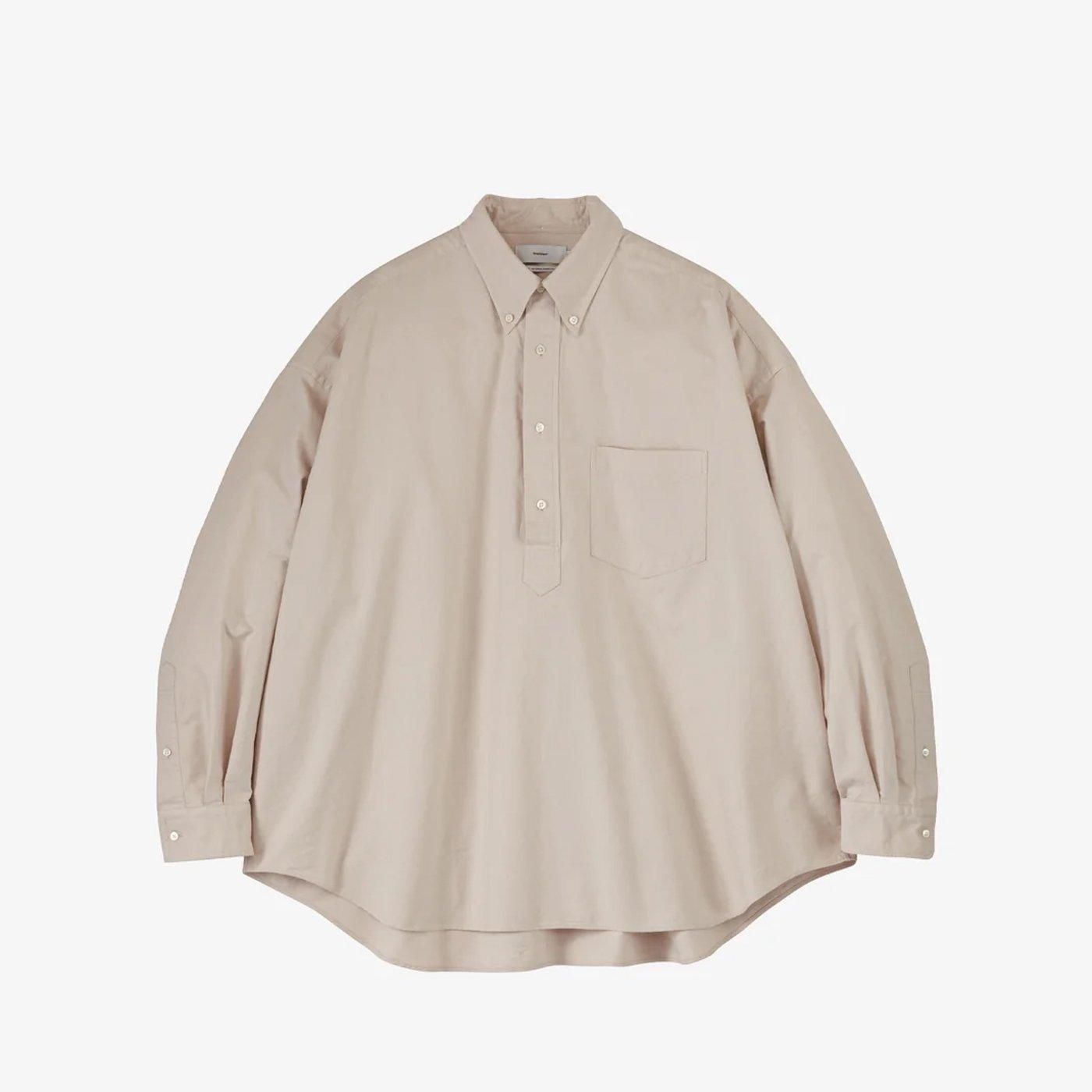 Graphpaper * GM251-50025C Oxford L/S Oversized B.D Pullover Graphpaper * GM251-50025C Oxford L/S Oversized B.D Pullover
