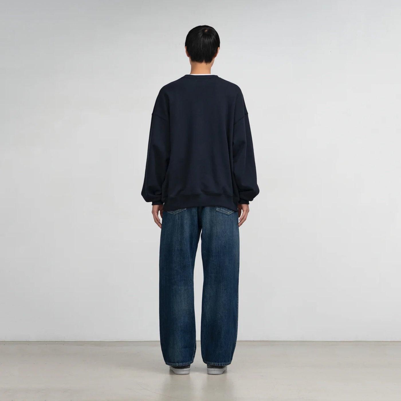 Graphpaper * Selvage Denim Five Pocket Wide Straight Pants DARK FADE(2Ÿ)