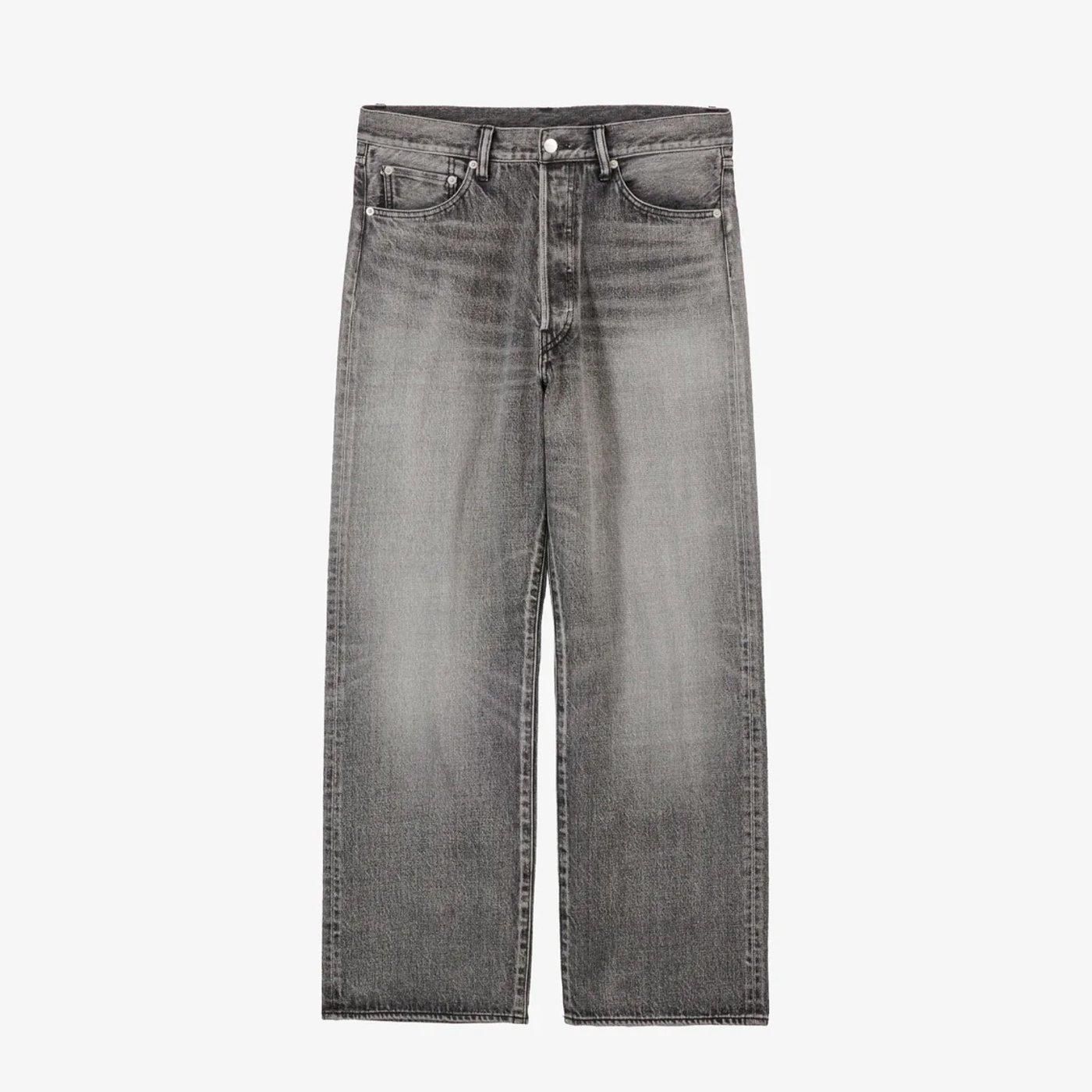 Graphpaper * Selvage Denim Five Pocket Wide Straight Pants Graphpaper * Selvage Denim Five Pocket Wide Straight Pants