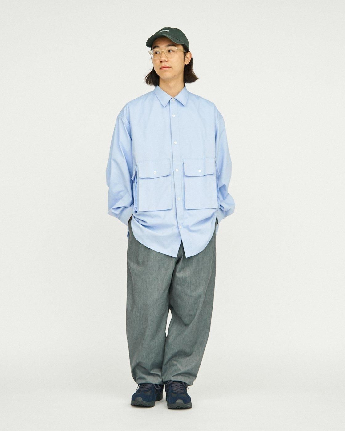 FreshService * DRY OXFORD FLAP POCKET L/S SHIRT(4Ÿ)