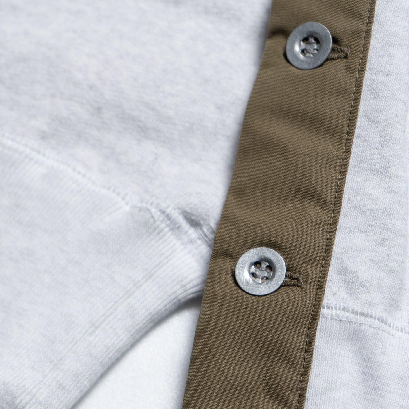 COMME des GARCONS HOMME * HO-T004 Ventilation Crew Neck Sweat * Gray