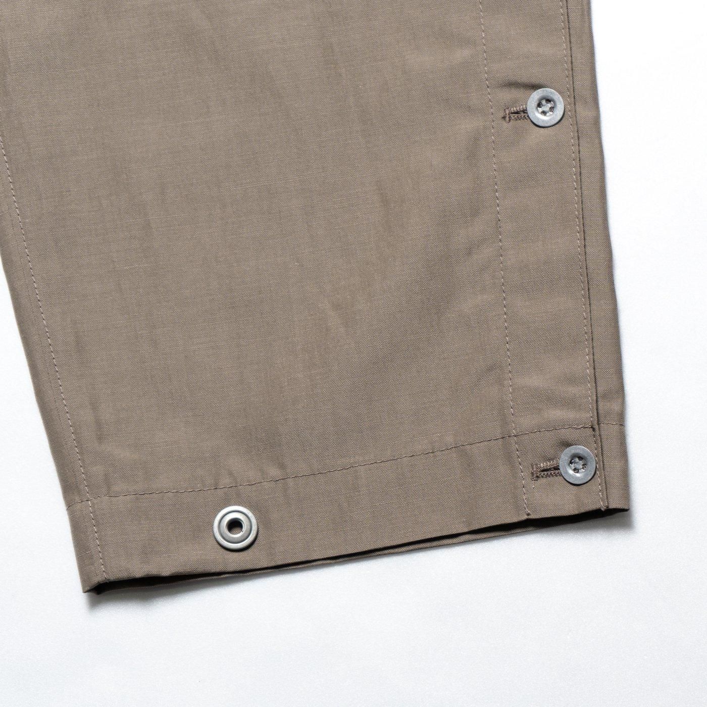 COMME des GARCONS HOMME * HO-P009 Wool Ramie Poplin Ventilation Pants * Graybeige