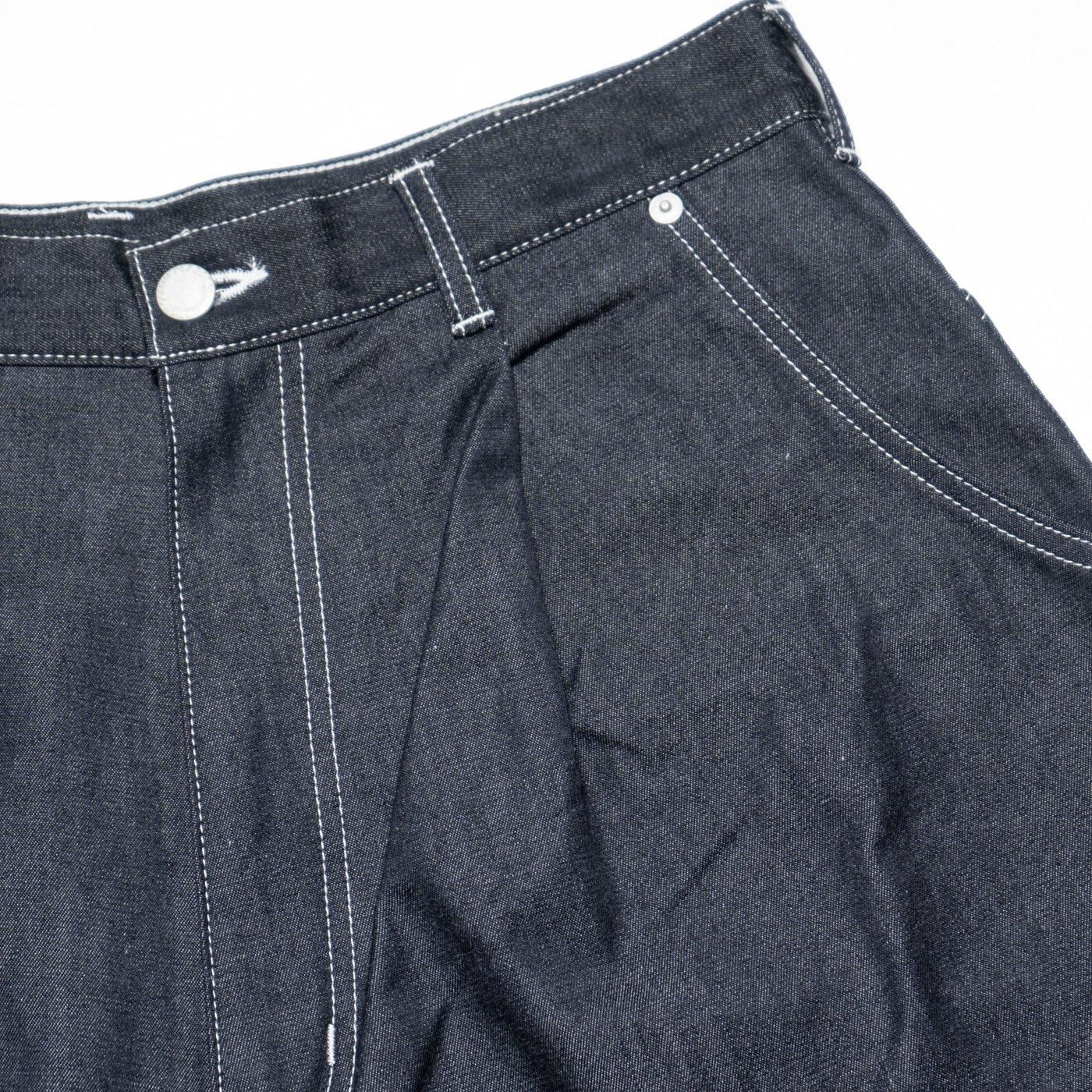 COMME des GARCONS HOMME * HO-P010 Cotton Nylon Twill Short Pants * Navy