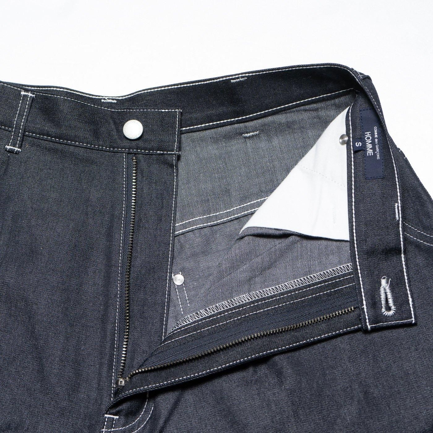 COMME des GARCONS HOMME * HO-P010 Cotton Nylon Twill Short Pants * Navy