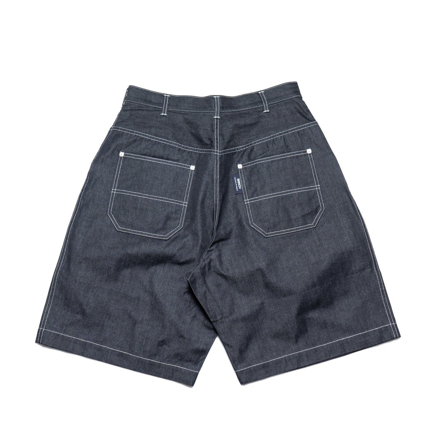 COMME des GARCONS HOMME * HO-P010 Cotton Nylon Twill Short Pants * Navy