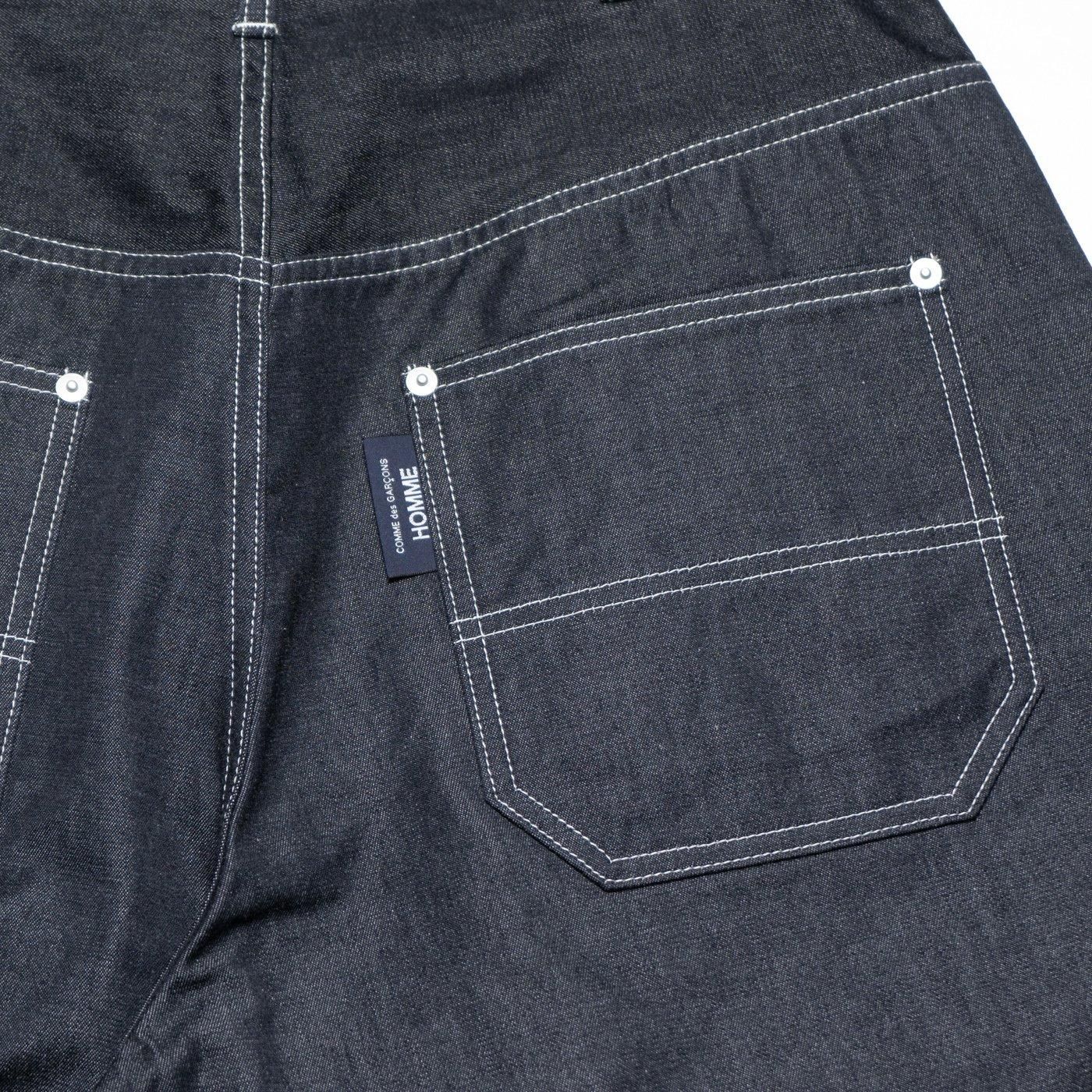 COMME des GARCONS HOMME * HO-P010 Cotton Nylon Twill Short Pants * Navy