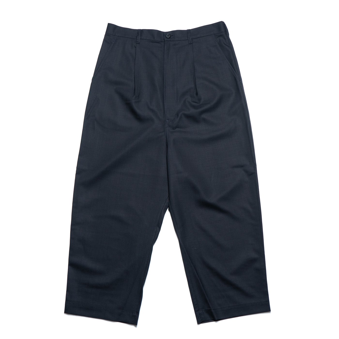 COMME des GARCONS HOMME * HO-P102 Tropical Wool Slacks * Navy