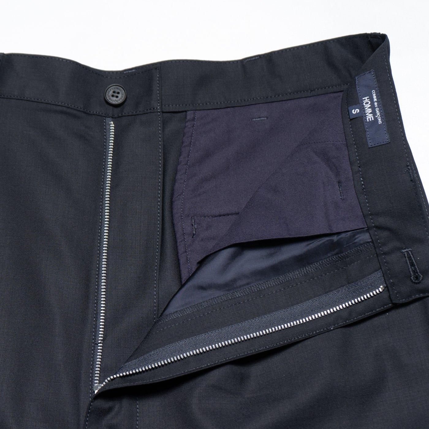 COMME des GARCONS HOMME * HO-P102 Tropical Wool Slacks * Navy