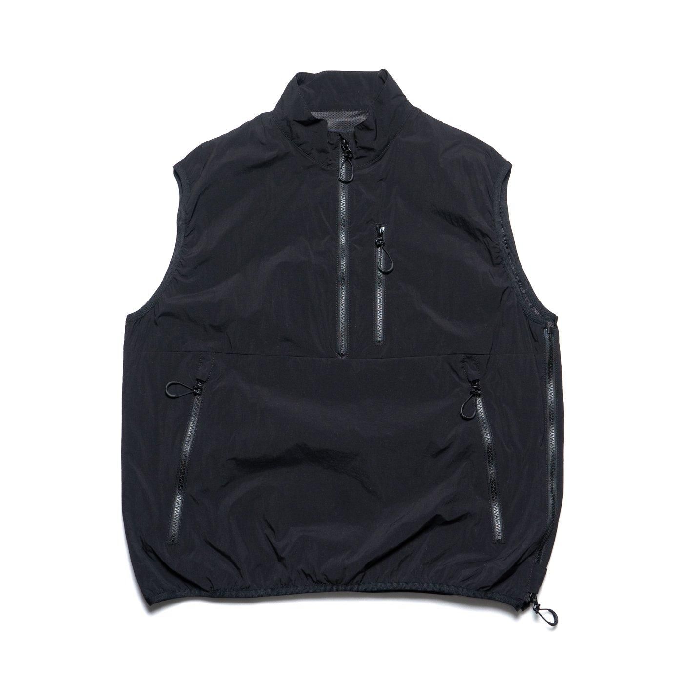COMME des GARCONS HOMME * HO-V002 Nylon Typewriter Pull Over Vest * Black