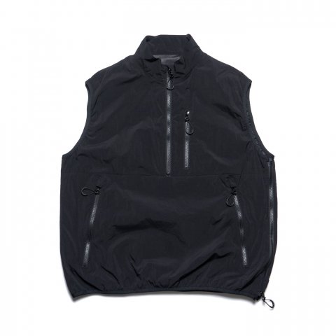 COMME des GARCONS HOMME * HO-V002 Nylon Typewriter Pull Over Vest * Black