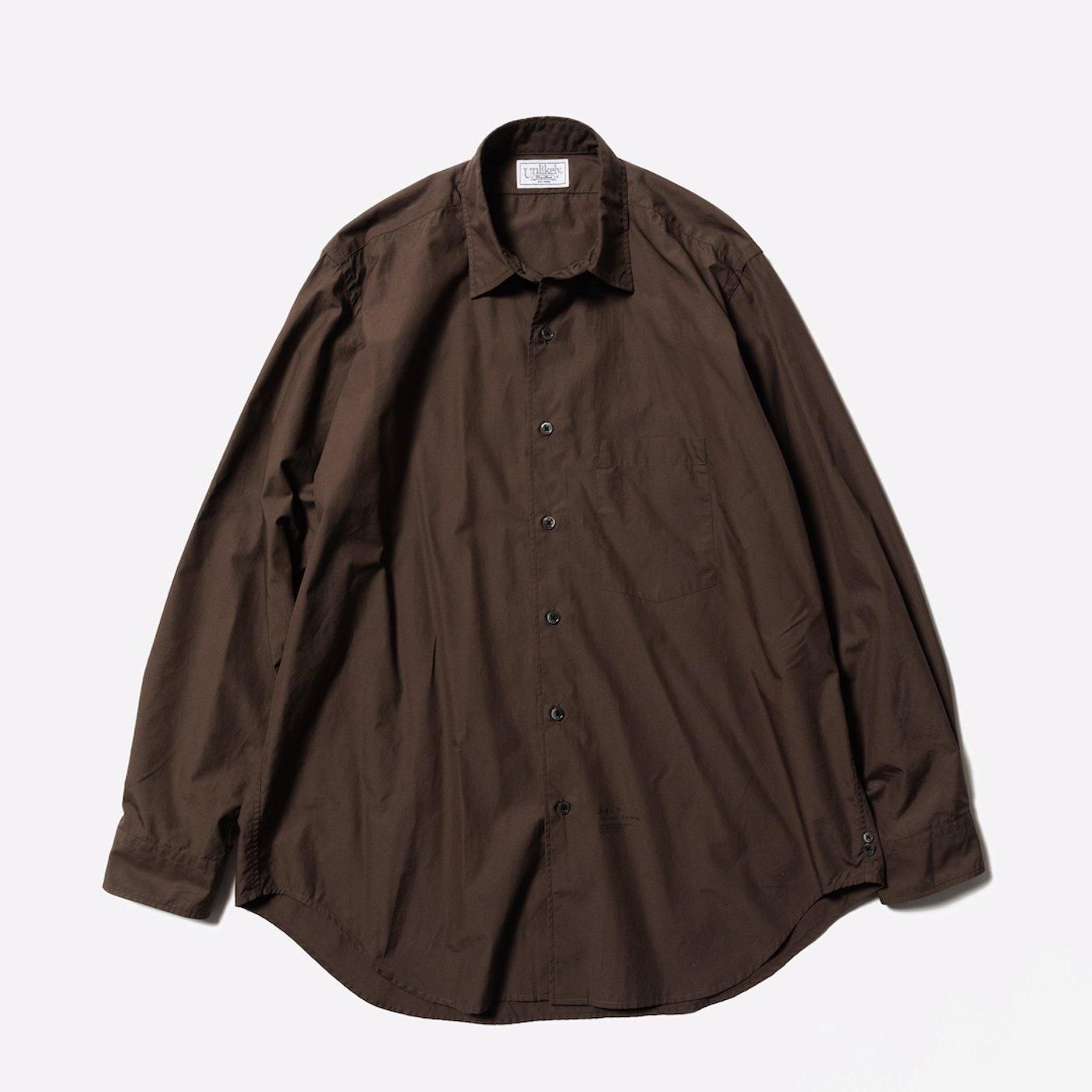 一番の贈り物 Unlikely * U25S-11-0001 Unlikely Regular Collar Shirts(2色 トップス