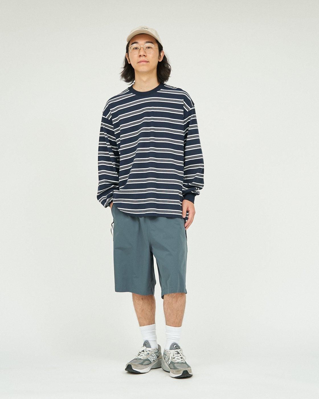 FreshService * FSC251-70121 MULTI BORDER L/S TEE(3色展開