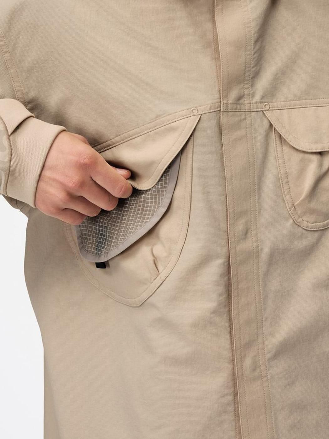 Goldwin0 * GZ55103 S/S ASYMMETRY CAMP SHIRT(2Ÿ)