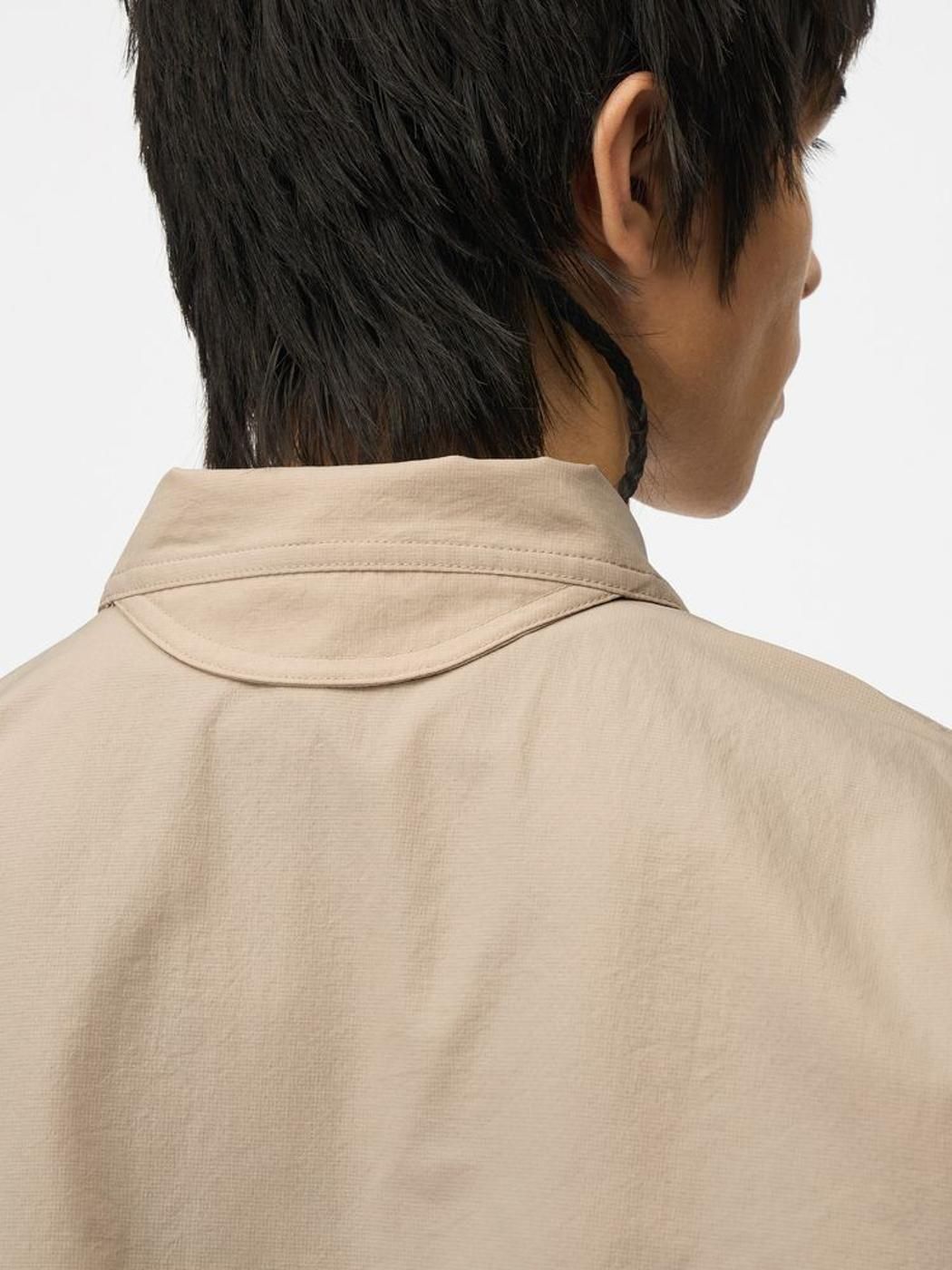 Goldwin0 * GZ55103 S/S ASYMMETRY CAMP SHIRT(2Ÿ)