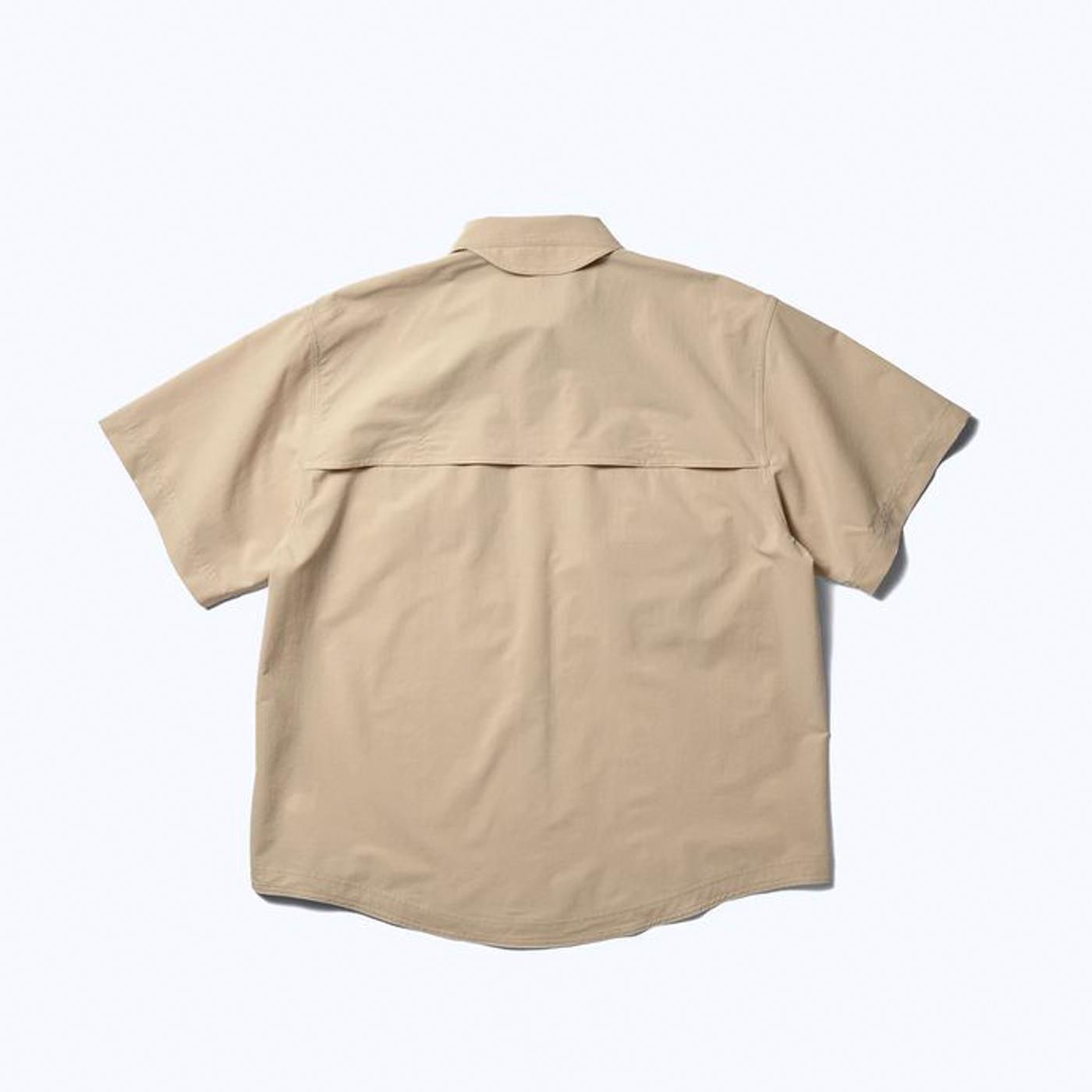 Goldwin0 * GZ55103 S/S ASYMMETRY CAMP SHIRT(2Ÿ)