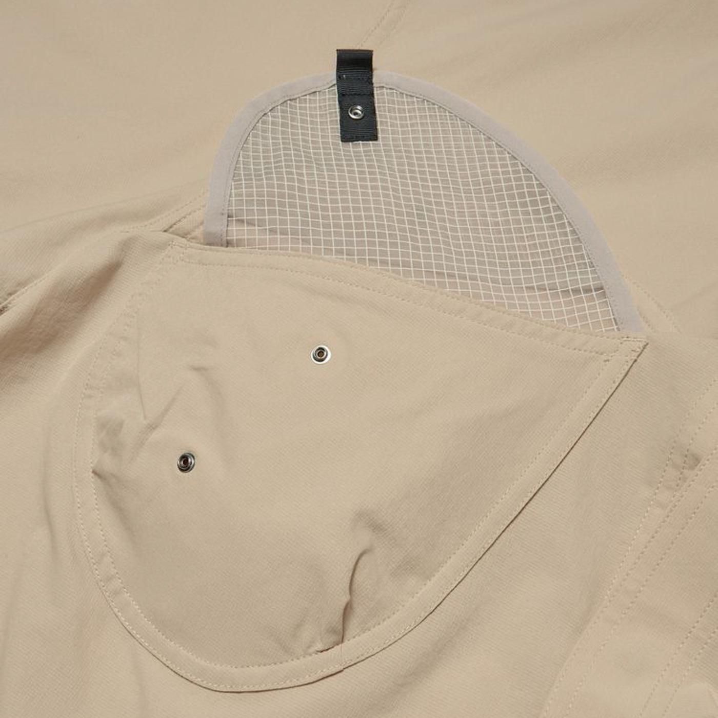 Goldwin0 * GZ55103 S/S ASYMMETRY CAMP SHIRT(2Ÿ)