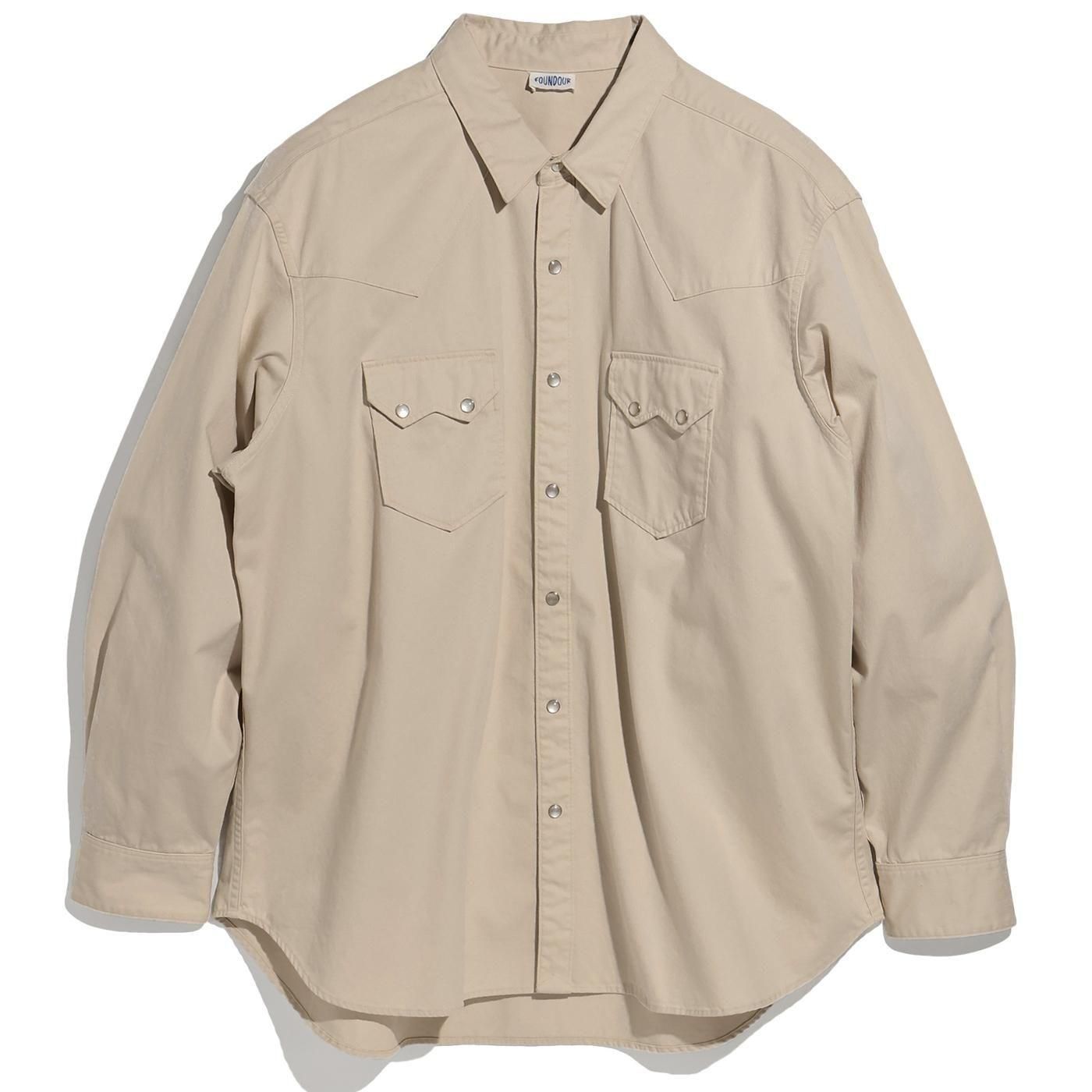 FOUNDOUR * FD251004 WESTERN SHIRT(2Ÿ)