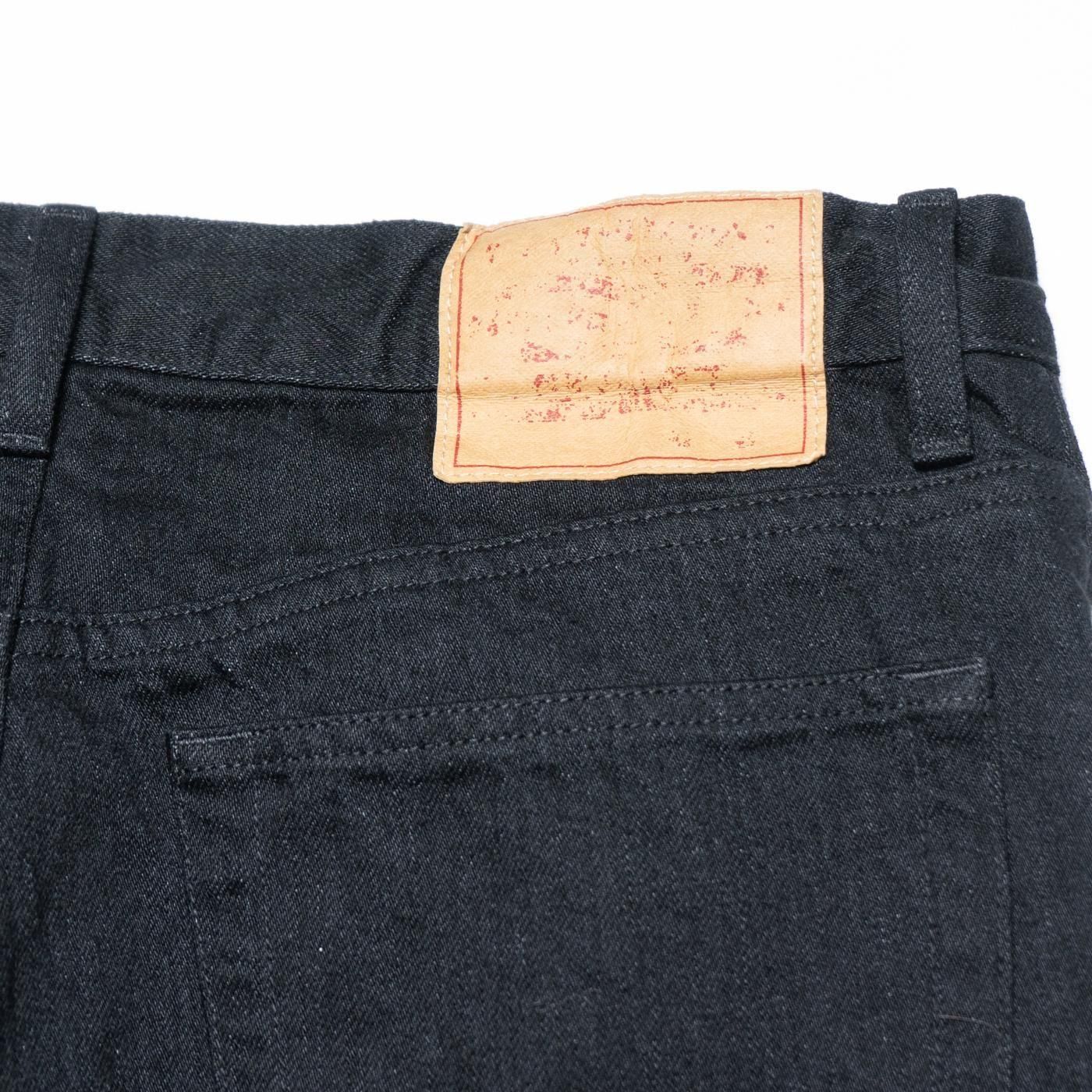 UNUSED * UW1157 12.5oz Wide Denim Five Pockets Pants * Black UNUSED * UW1157 12.5oz Wide Denim Five Pockets Pants * Black