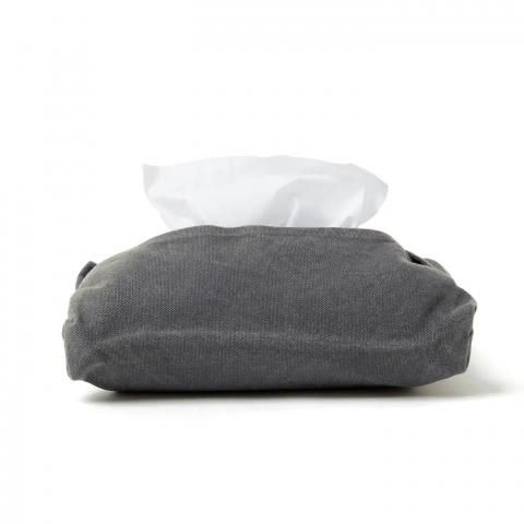 hobo * HB-04507 TISSUE HOLDER HEAVY CANVAS * Gray