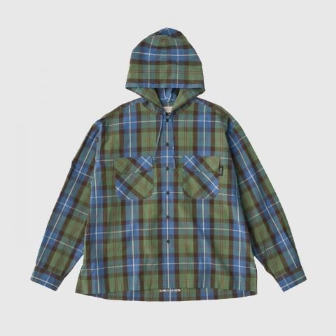 SEDAN ALL-PURPOSE * SD25S-SH01 Plaid Hooded Shirt(2Ÿ)