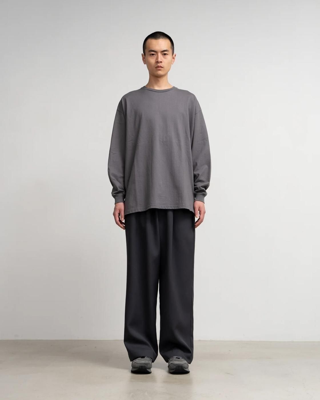 トップス Graphpaper L/S Oversized Tee Graphpaper * L/S Oversized Tee(4色展開) | public