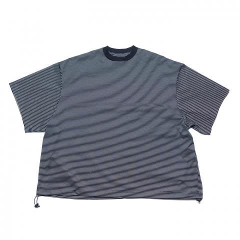 is-ness * BALLOON BORDER SHORT SLEEVE T-SHIRT(3Ÿ)