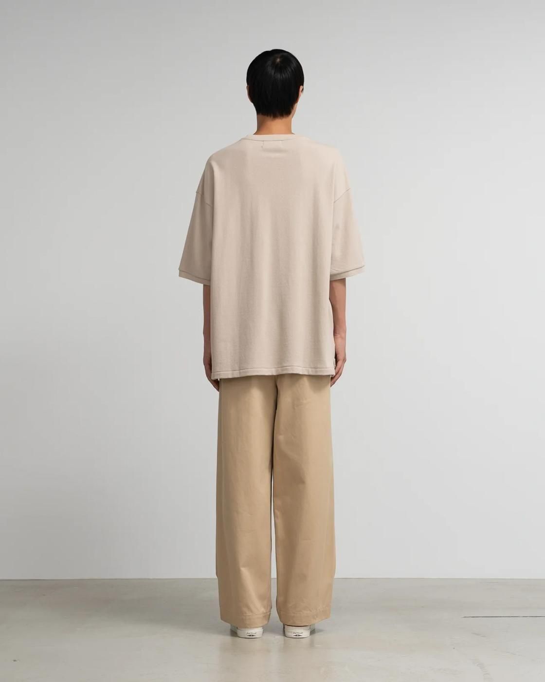 Graphpaper * Cotton Pique Jersey Crew Neck Tee(3Ÿ)