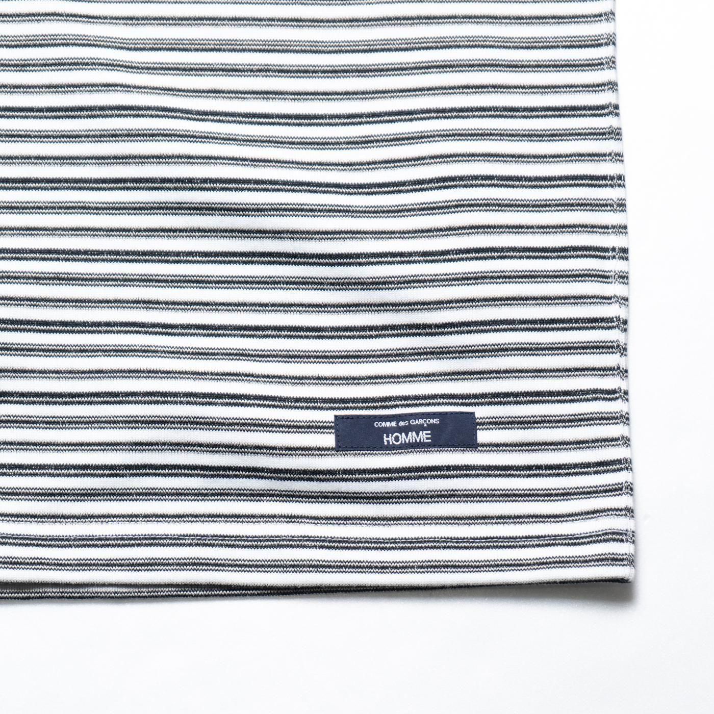 COMME des GARCONS HOMME * HO-T014 Cotton Random Border S/S Tee(3Ÿ)