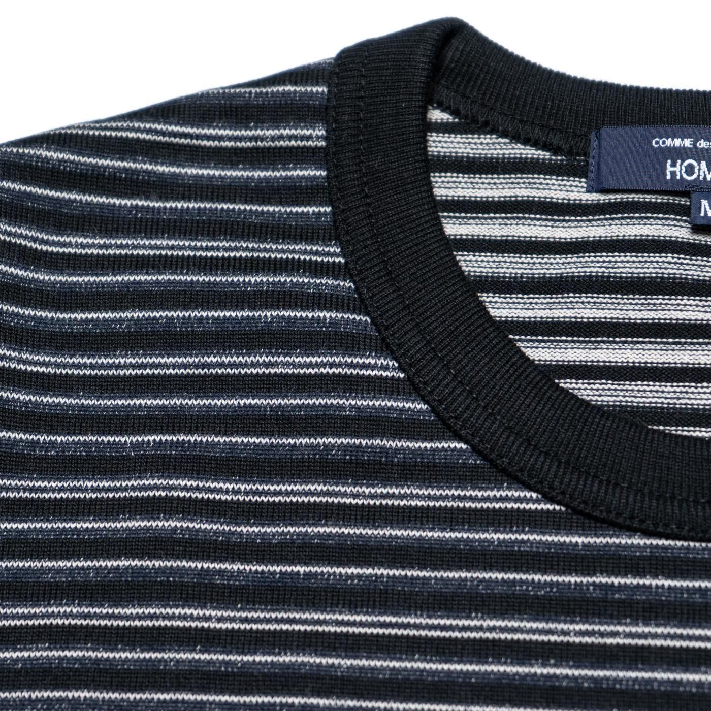 COMME des GARCONS HOMME * HO-T014 Cotton Random Border S/S Tee(3Ÿ)