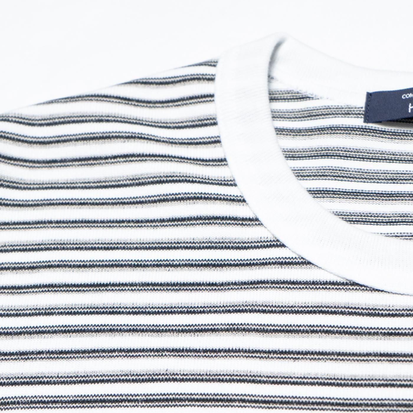 COMME des GARCONS HOMME * HO-T014 Cotton Random Border S/S Tee(3Ÿ)
