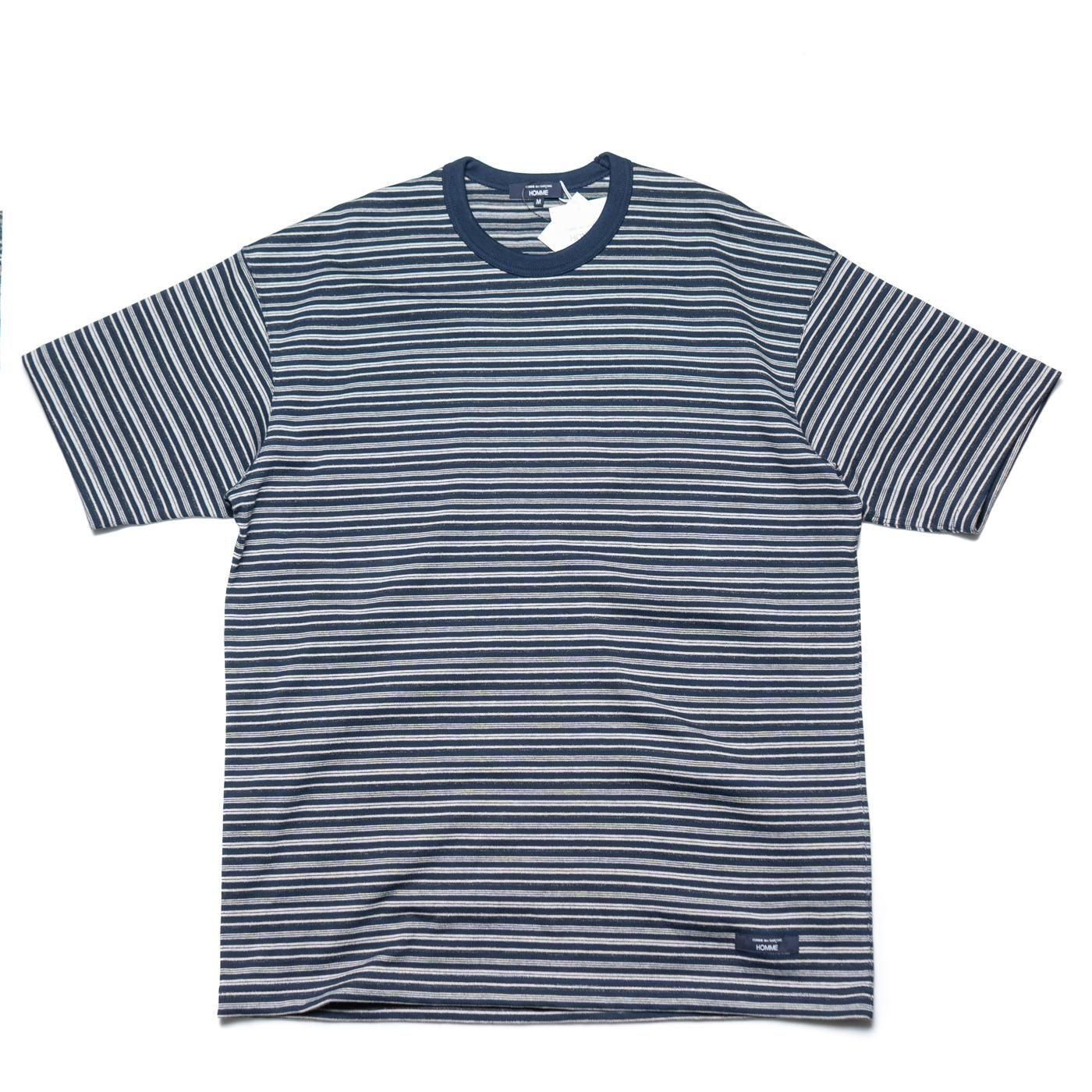 COMME des GARCONS HOMME * HO-T014 Cotton Random Border S/S Tee(3Ÿ)