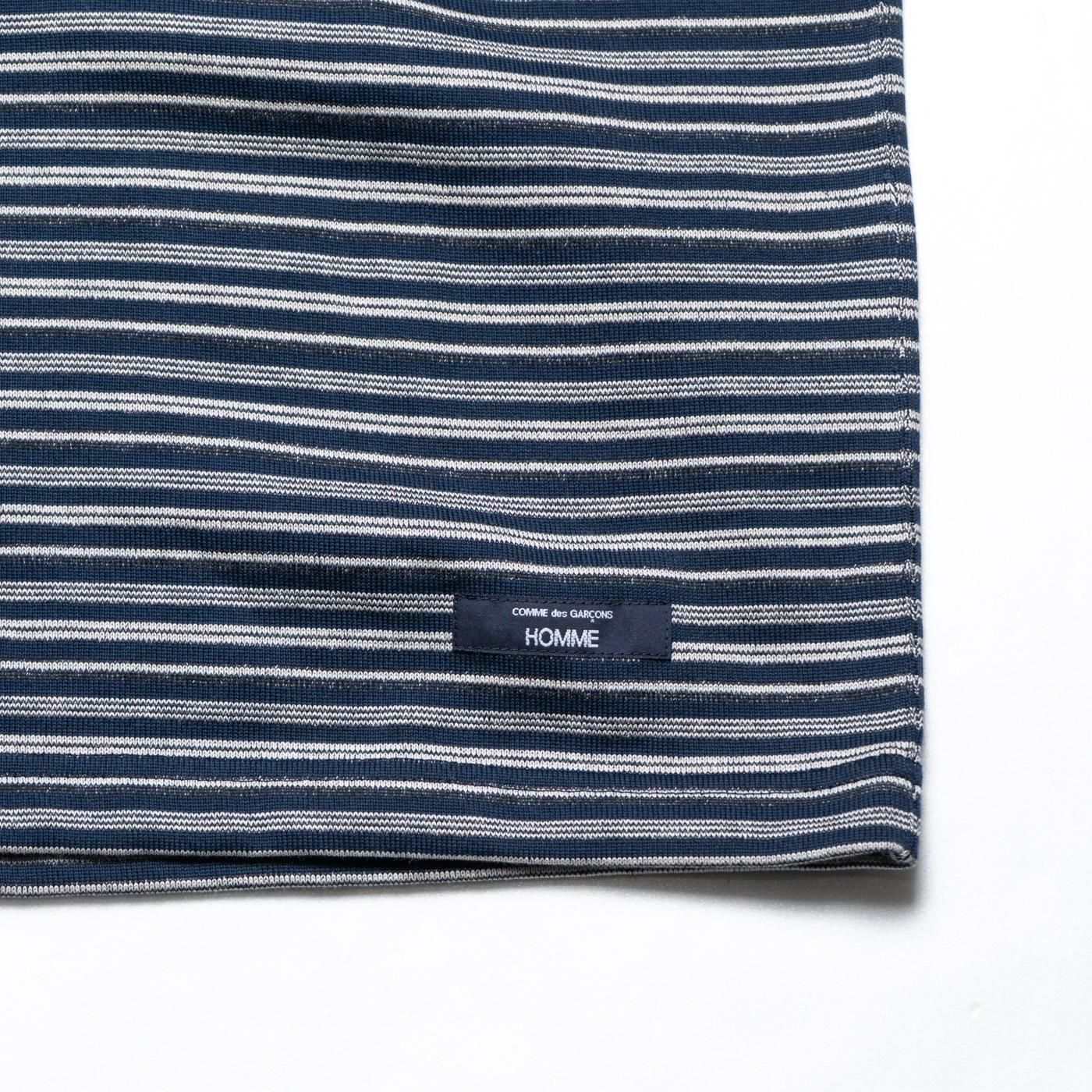 COMME des GARCONS HOMME * HO-T014 Cotton Random Border S/S Tee(3Ÿ)