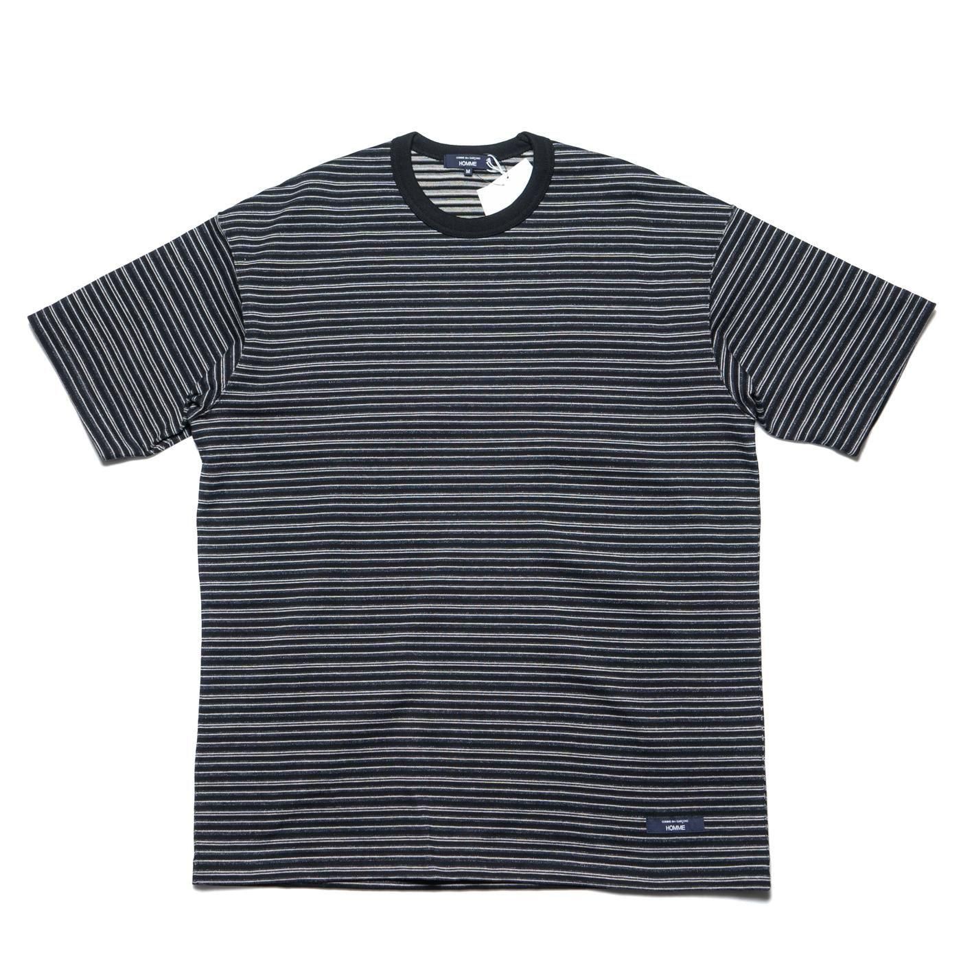 COMME des GARCONS HOMME * HO-T014 Cotton Random Border S/S Tee(3Ÿ)
