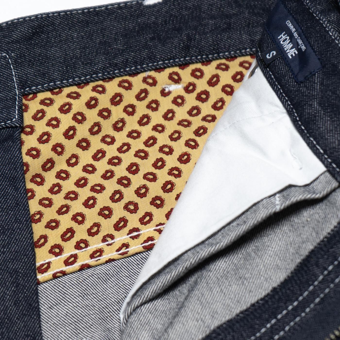 COMME des GARCONS HOMME * HO-P027 Denim Pants Washed * Indigo