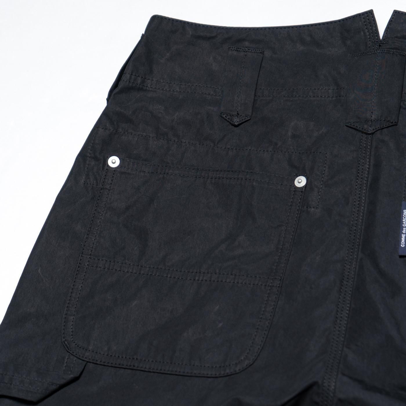 COMME des GARCONS HOMME * HO-P026 Cotton Polyester Weather Work Pants * Black