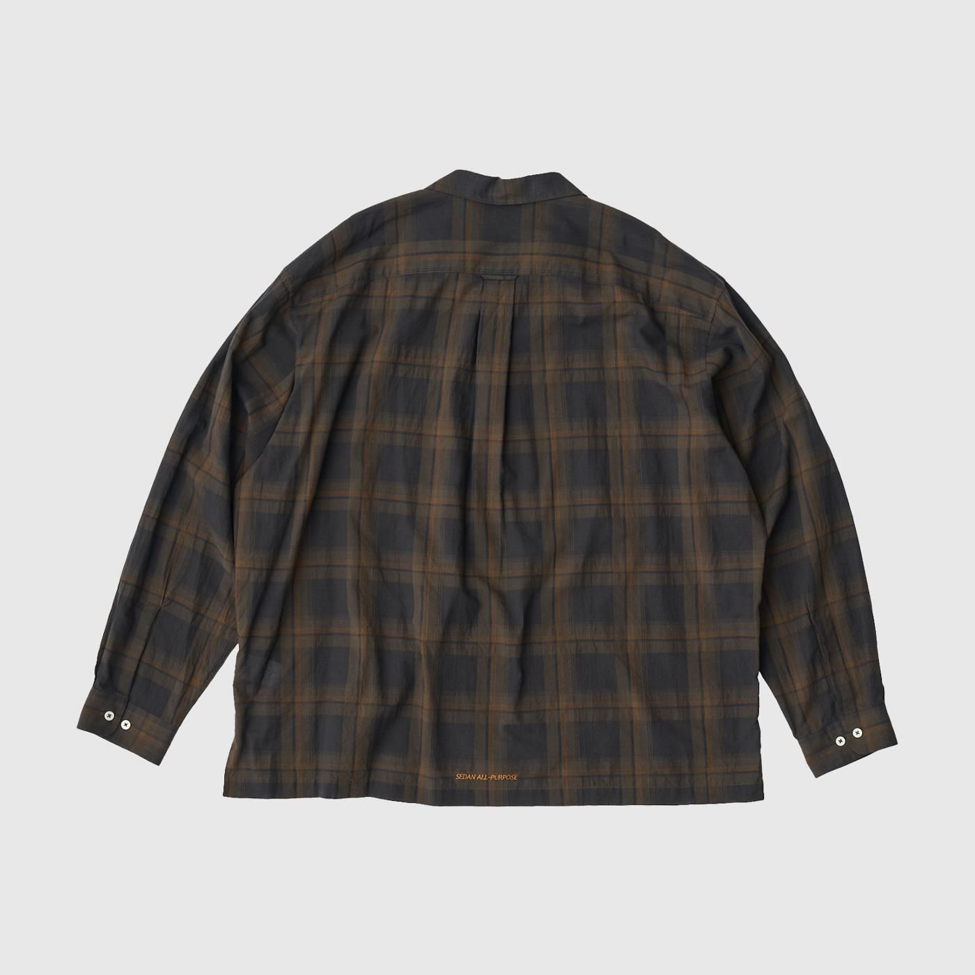 SEDAN ALL-PURPOSE * SD25S-SH04 Madras Plaid Open Collar Shirt(2Ÿ)