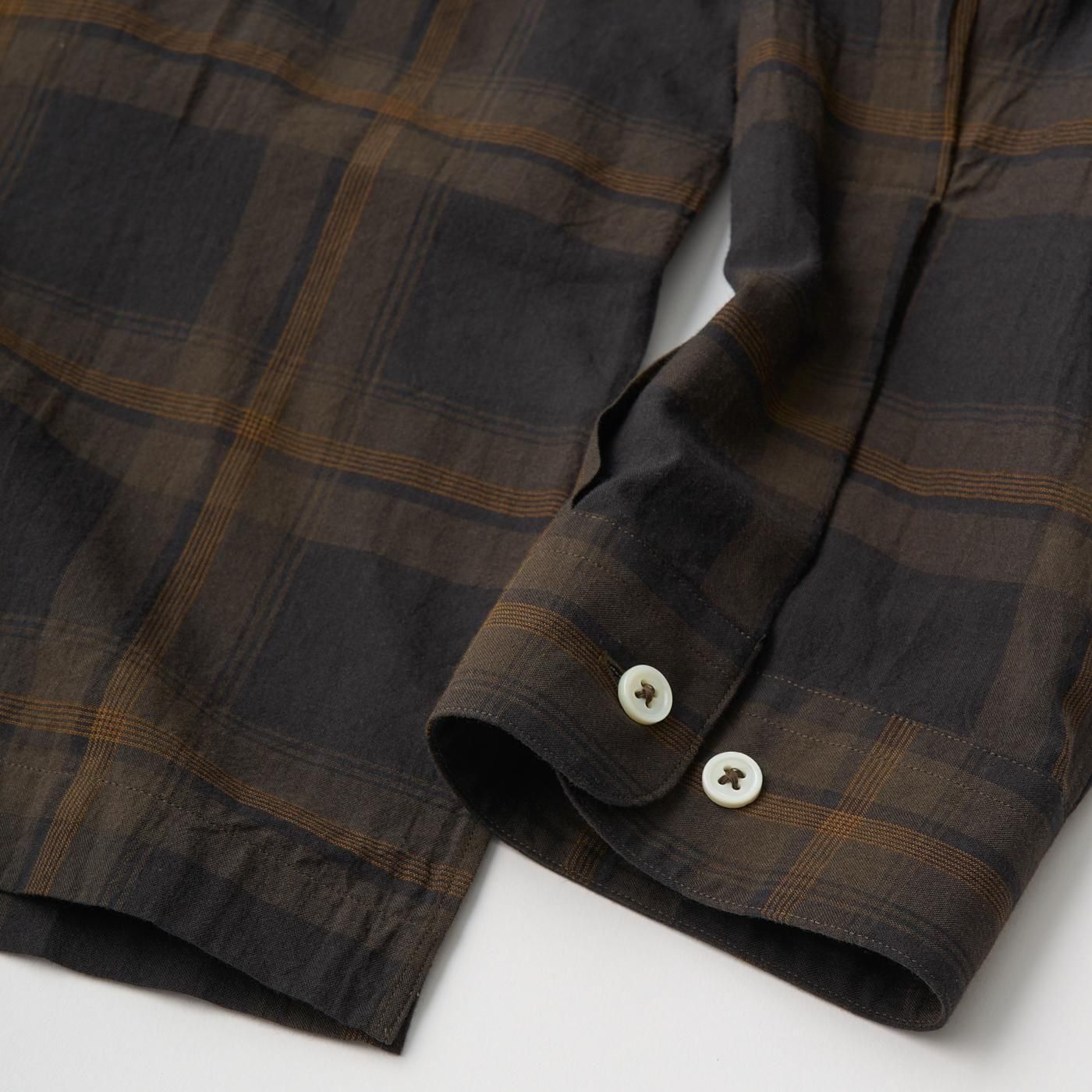 SEDAN ALL-PURPOSE * SD25S-SH04 Madras Plaid Open Collar Shirt(2Ÿ)