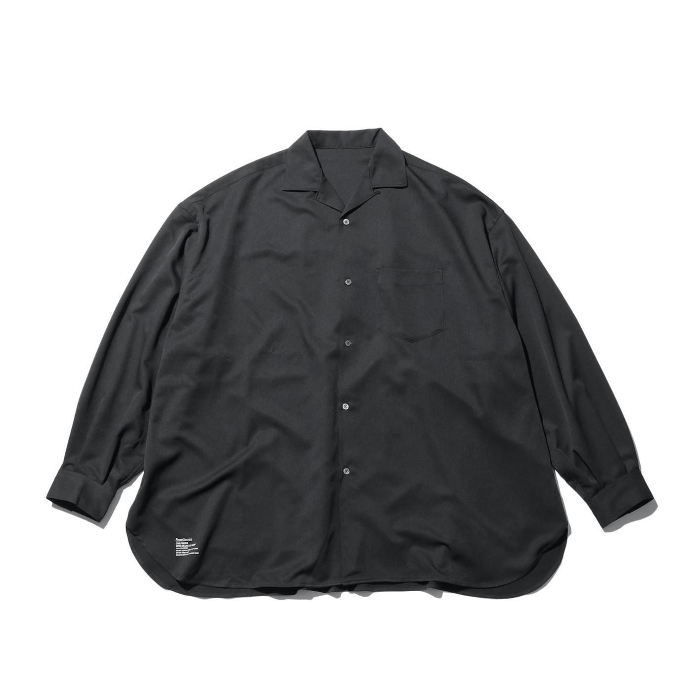 FreshService * COOLFIBER OPEN COLLAR L/S SHIRT(3Ÿ)