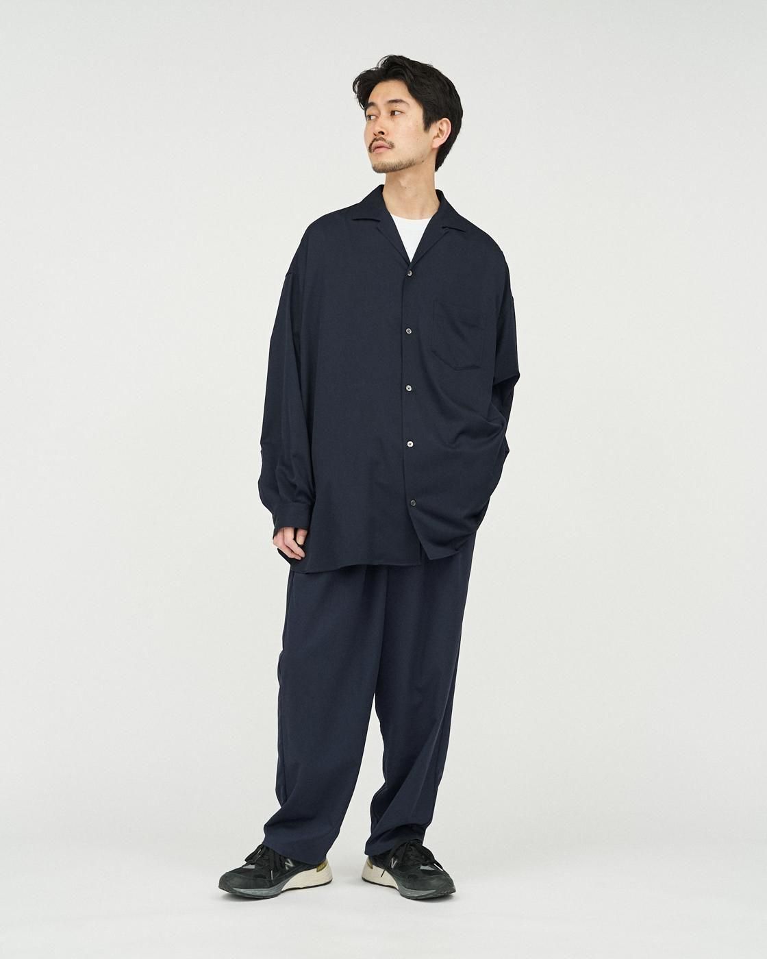 FreshService * COOLFIBER OPEN COLLAR L/S SHIRT(3Ÿ)