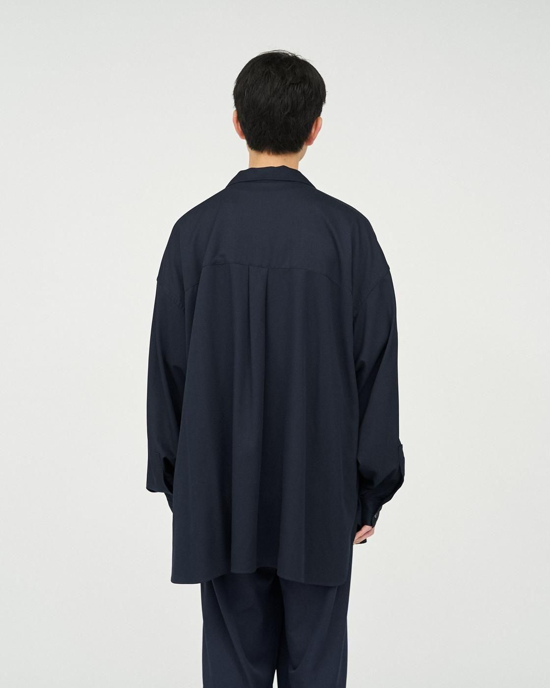 FreshService * COOLFIBER OPEN COLLAR L/S SHIRT(3Ÿ)