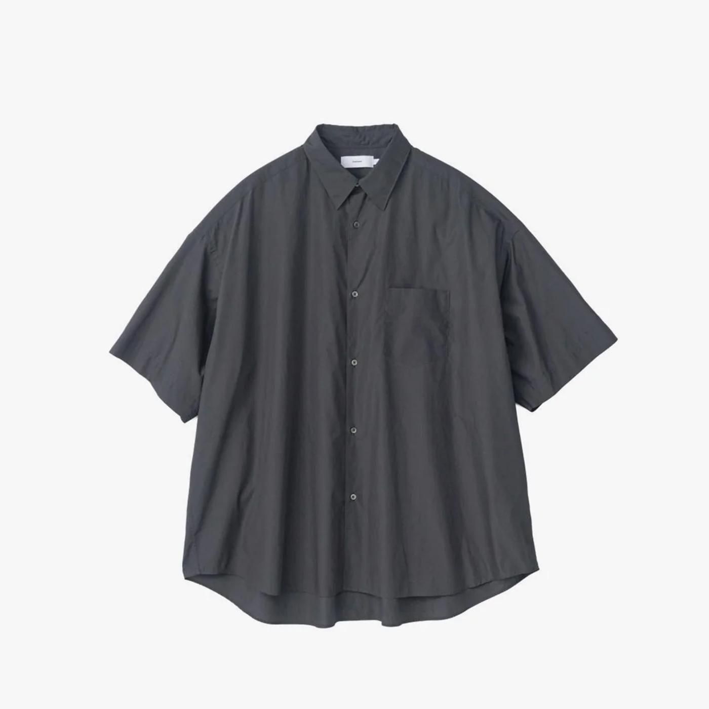 Graphpaper * Broad S/S Oversized Regular Collar Shirt(5Ÿ)