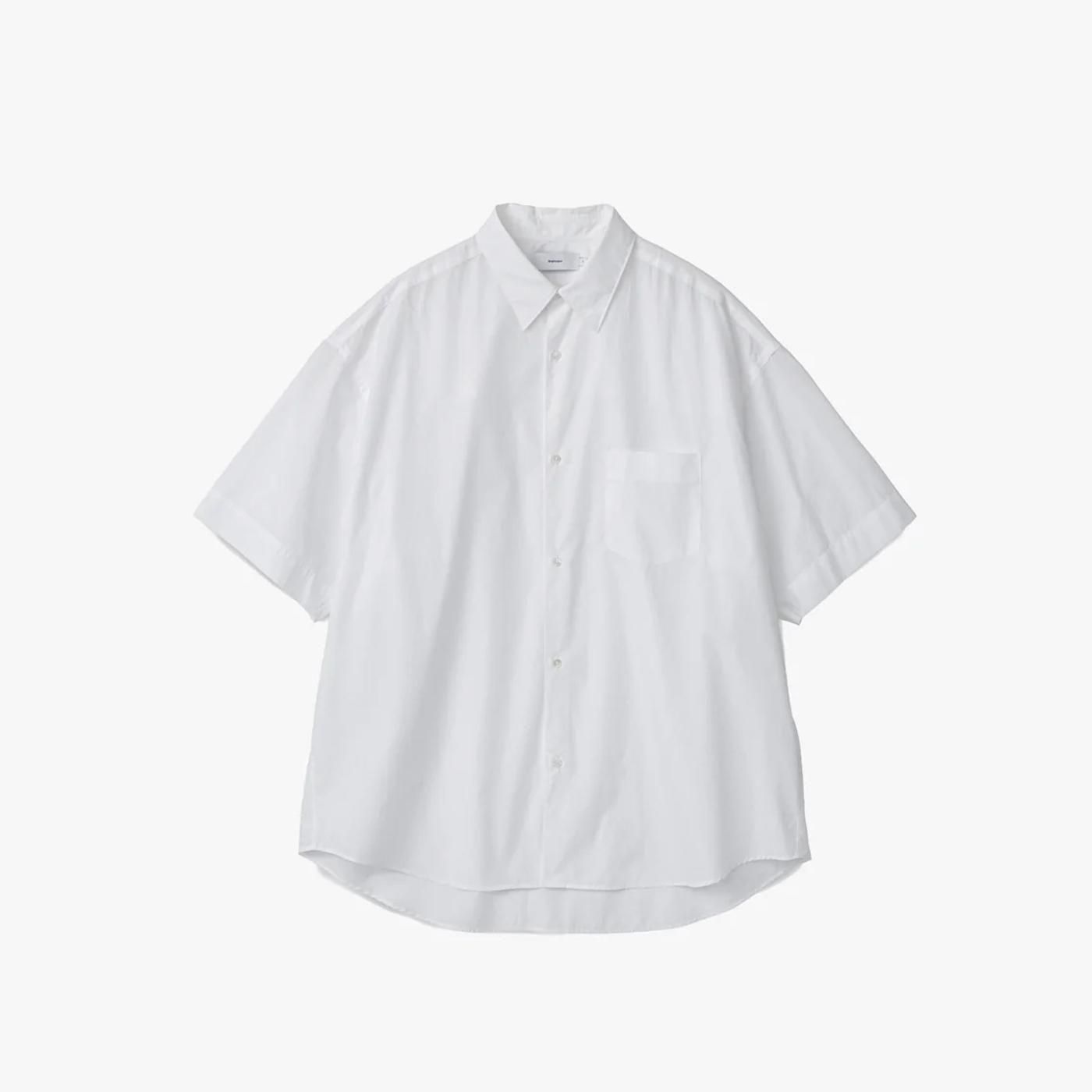 Graphpaper * Broad S/S Oversized Regular Collar Shirt(5Ÿ)