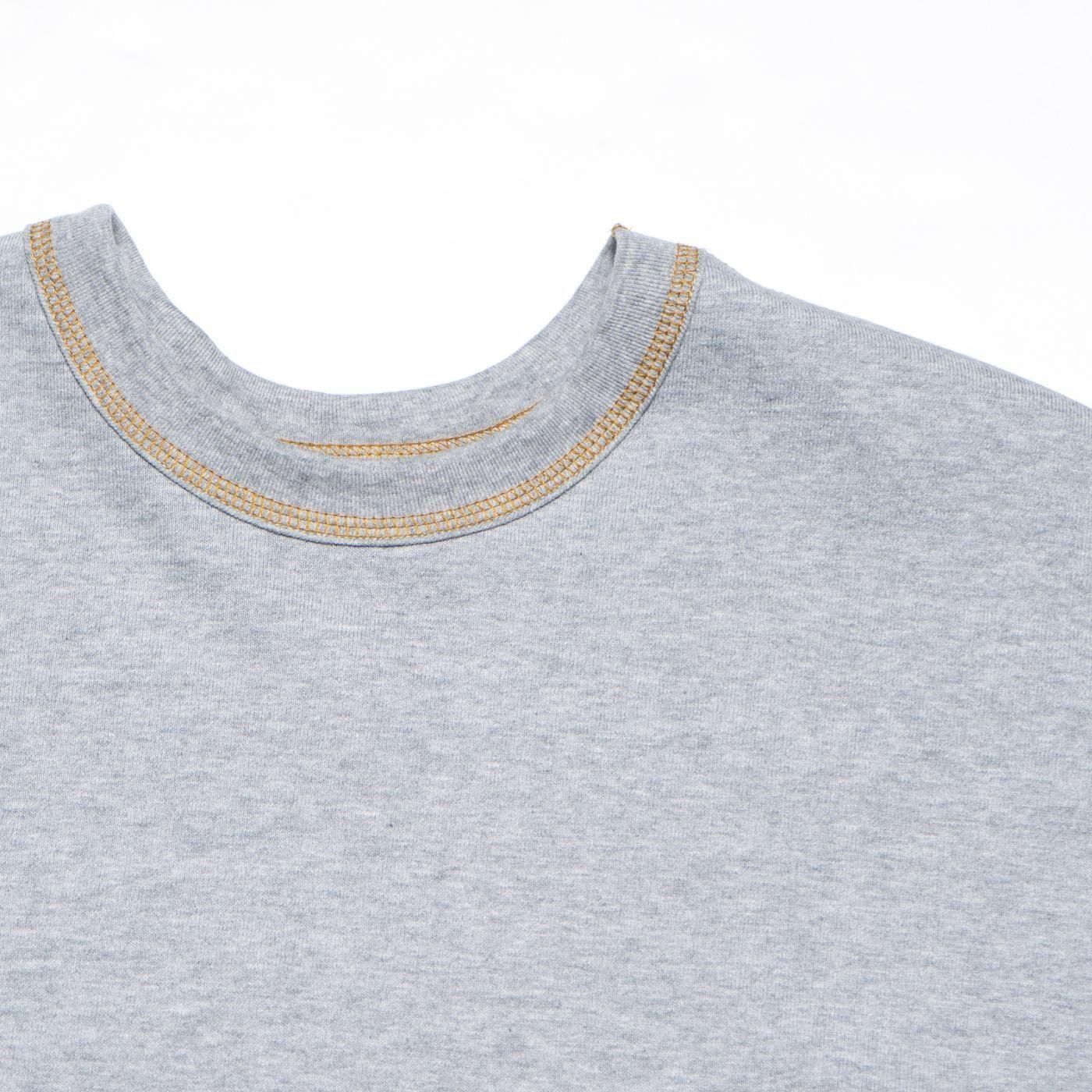 mocT * M13-280 PLATING JERSEY CREW NECK L/S Big TEE(4Ÿ)